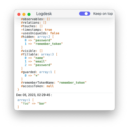 Logdesk